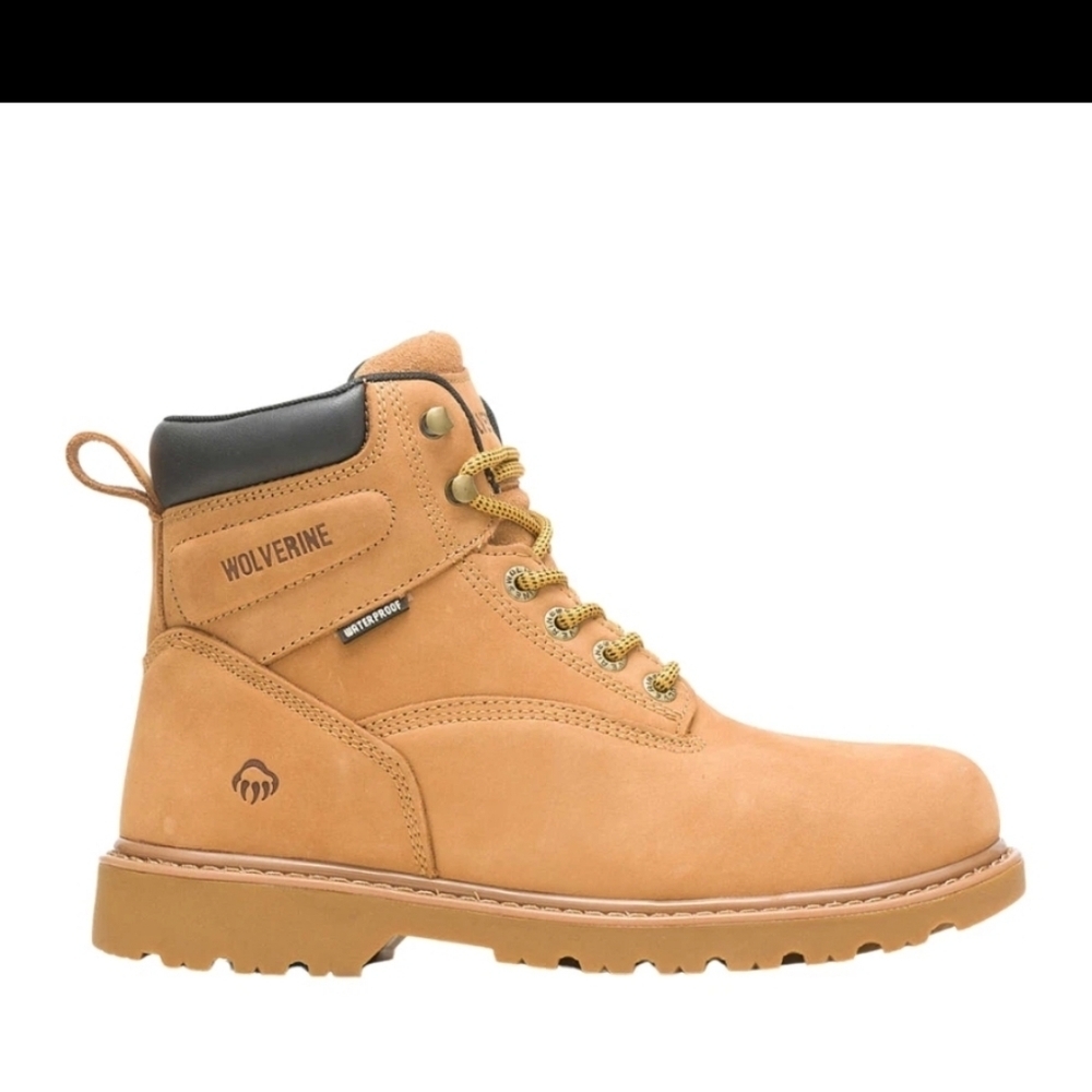 Wolverine Men's Floorhand Waterproof Steel Toe 6" Work Boot - W10632 - Picture 4 of 8